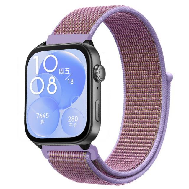 Нейлоновый петлевой ремешок для Huawei Watch Fit 3/4/4 Pro Дышащий спортивный браслет Ремешок для Huawei Watch Fit 4/Fit 4 Pro Браслет Ремень