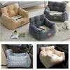 Pet Car Safety Seat Bed Pad Kennel Removable Washable Pet Supplies Four Season Universal Outdoors Traveling Indoor Dog Car Seat