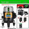 High-Precision Infrared Laser Level: 2 & 5-Line, Automatic, Indoor/Outdoor, Green & Blue Light