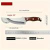 PLYS Meat Cutting Knife With Sheath, Sharp High Carbon Steel Outdoor Knife For Meat And Fruit, Portable Knife For Meat Cutting