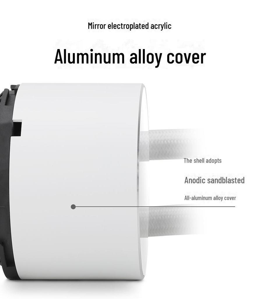 Водяной кулер для процессора Limin ARGB FN240/FN360, черный и белый