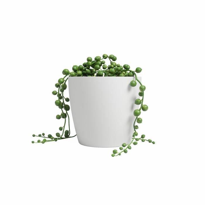 ARTEVASI Pot de fleur SAN REMO - 30 ma - Blanc - 30x30x27,3 cm