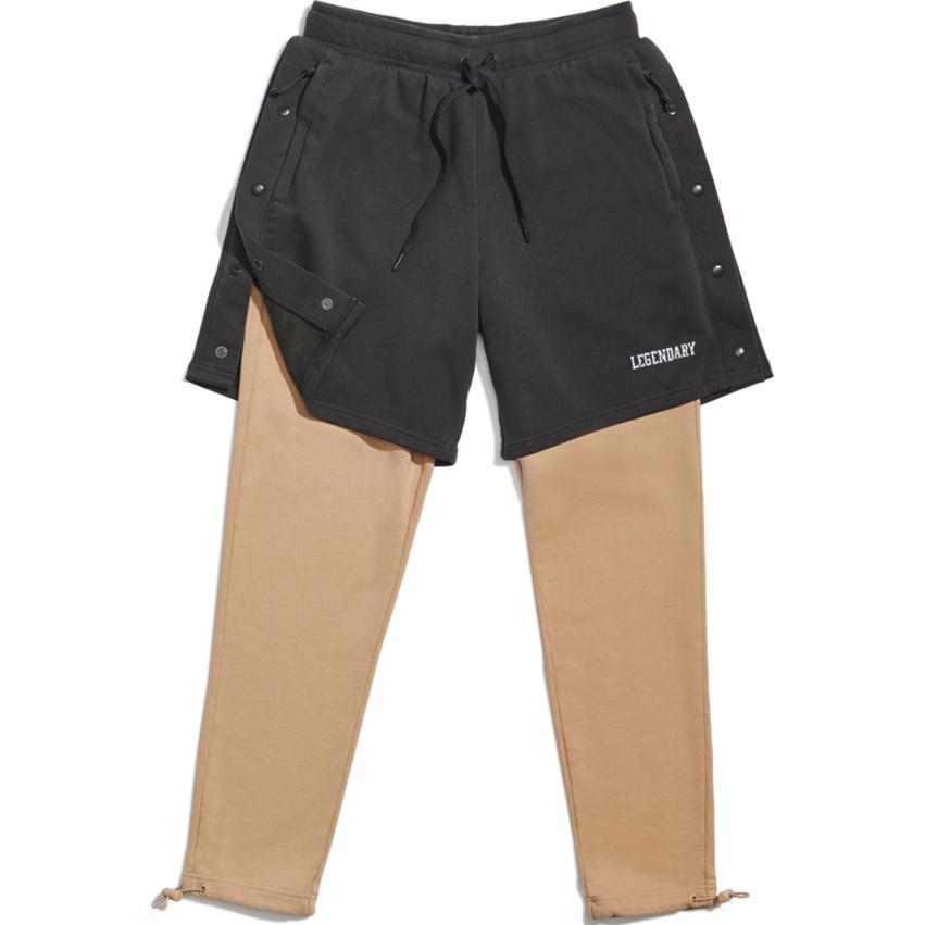 Puma Ретро Спорт Письмо Удобные Мягкие Цветные Блоки Повседневные Брюки Женские Плавки Коричневый 532506-01