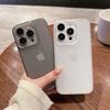 Мягкий матовый прозрачный чехол для телефона Candy для iPhone 11 12 13 14 15 16 17 Pro Max X Xs XR 8 7Plus Противоударный силиконовый бампер