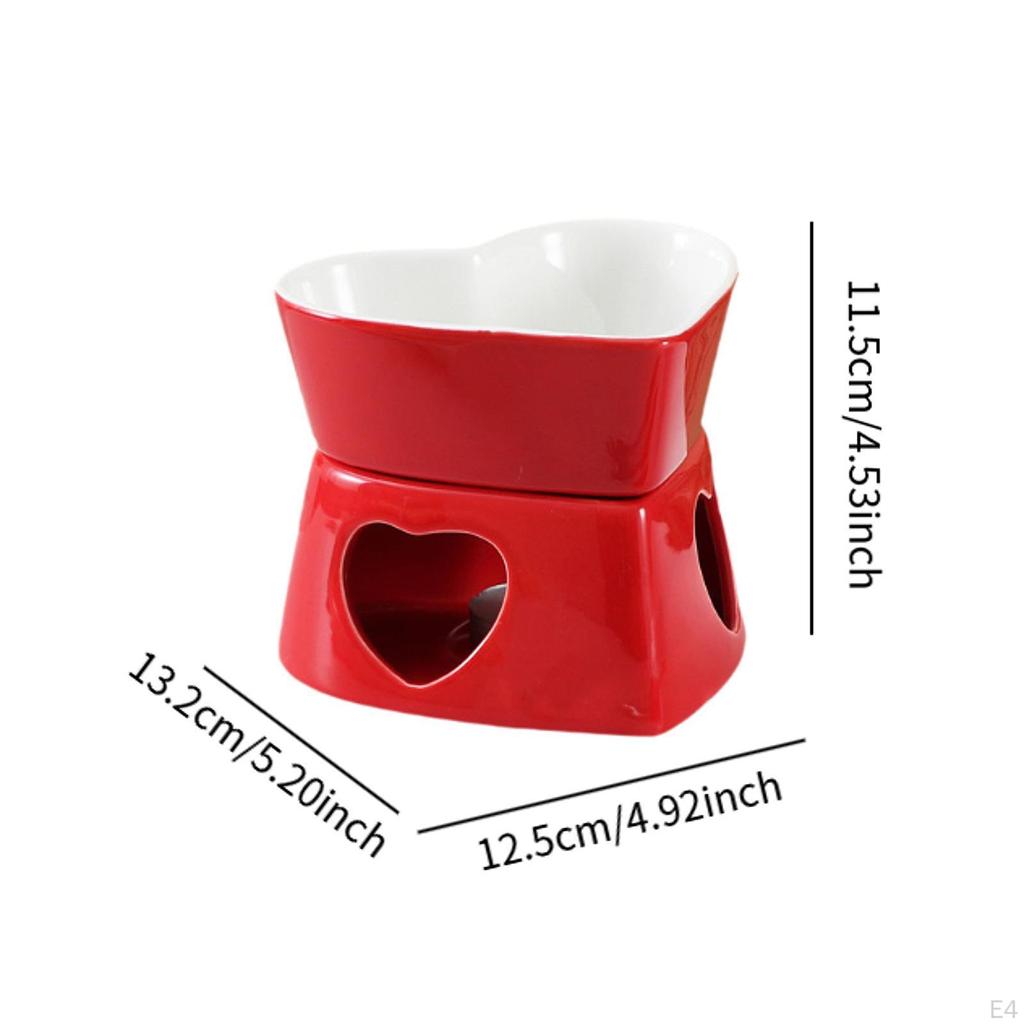 - Подогреватель для чайника-чаши «Огонь» своими руками, украшение для творчества с 4 вилками, мини-фондюшницей для масла на День святого Валентина