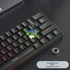 Механическая игровая клавиатура K620: Проводная/беспроводная, с возможностью горячей замены RGB, Blue Axis, Bluetooth, Type-C