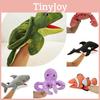 New Ocean Animal Plush Puppet Toy For Toddlers Interactive Shark And Turtle Hand Puppets Perfect Gift For Children Characters)