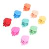 100pcs Small Hair Claw Clips for Women Girls Kids Cute Strawberry Shaped Non Slip Colorful Mini Jaw Clips Hair Clamps