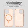 For iPhone 15 Plus/14 Plus Case Compatible with MagSafe TPU+PC+PET Phone Cover Rhinestone Decor Lens Frame