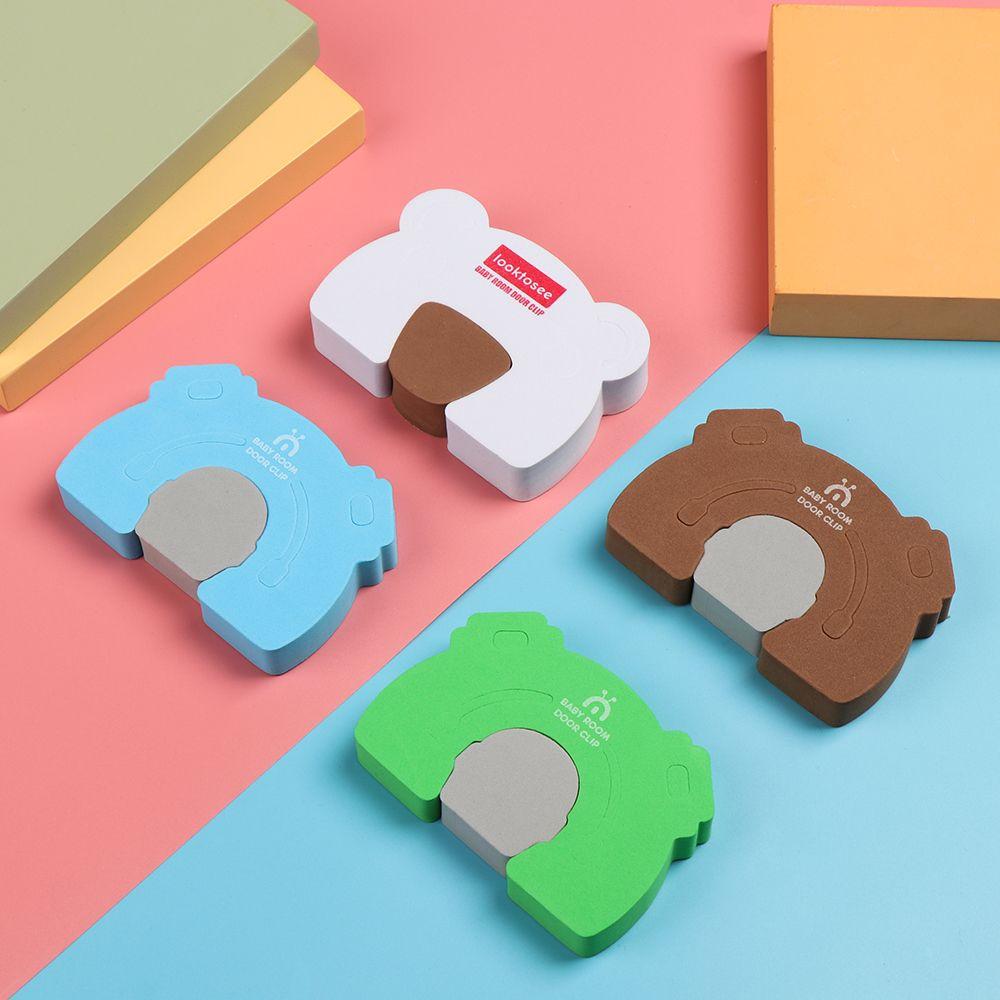 Kitchen Bedroom Soft Door Clip Baby Kids Safety Door Stopper Finger Protector Guard