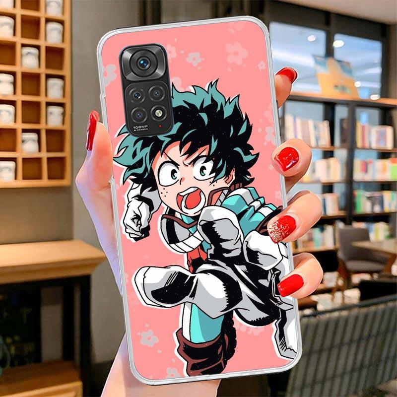 Чехол для телефона My Hero Izuku Deku для Xiaomi Redmi Note 15 14 13 12 11 10 Pro Plus 14S 12S 11S 11T 11E 10S Мягкий чехол-бампер R