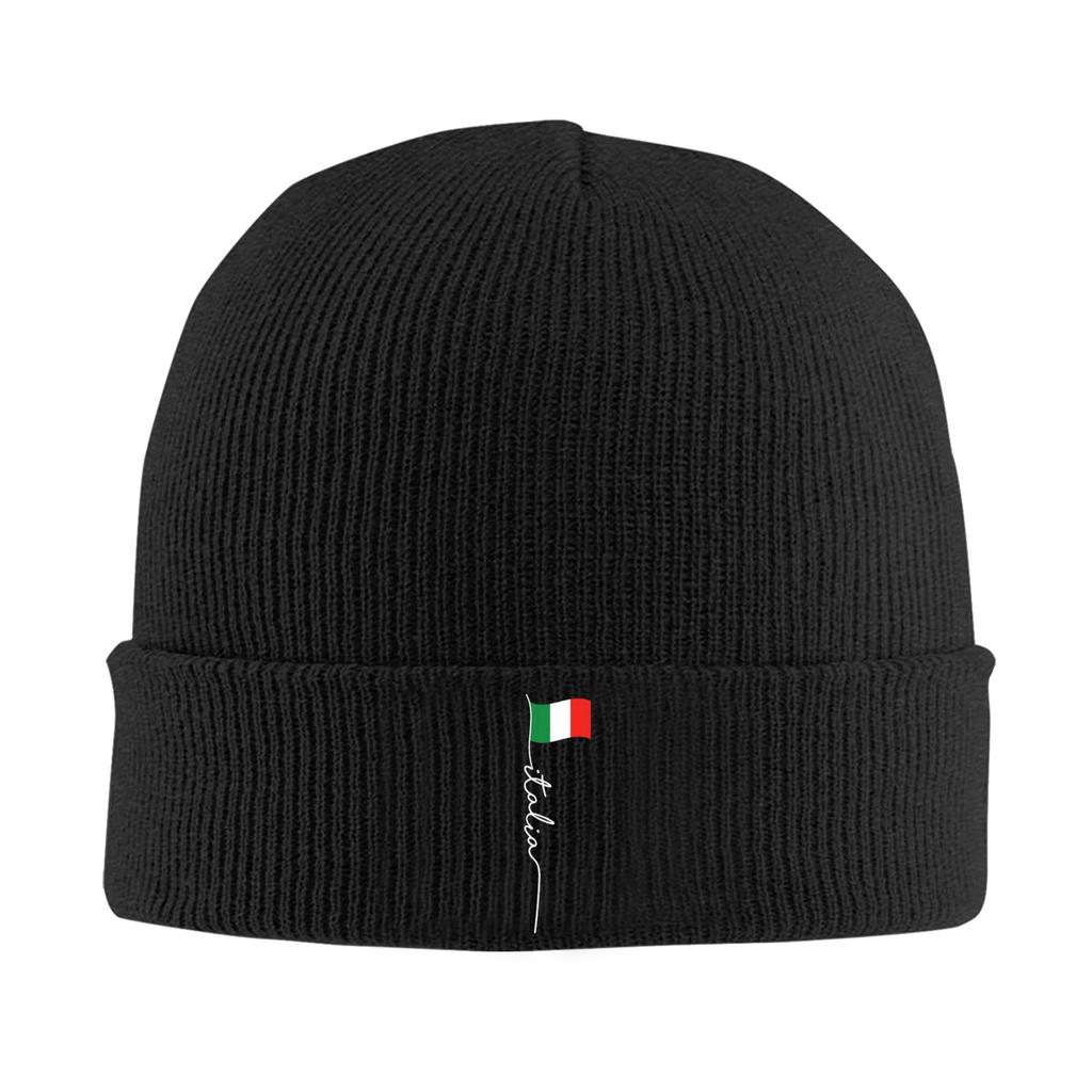 Италия Символ Итальянский Флаг Italia Шляпа Осень Зима Шапки Теплая Кепка FeУнисекс Унисекс Акриловая Шапка