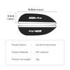 AANV1 For KIA 2pcs Car Rear View Mirror Sticker Rain Eyebrow Cover Auot Accessories Rio K5 K2 Sportage Ceed Sorento Picanto Stinger