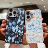 Bowknot Patterned TPU Case For iPhone 16 16e 15 Pro Max 14 13 12 11 Shockproof Soft Silicone Phone Cover