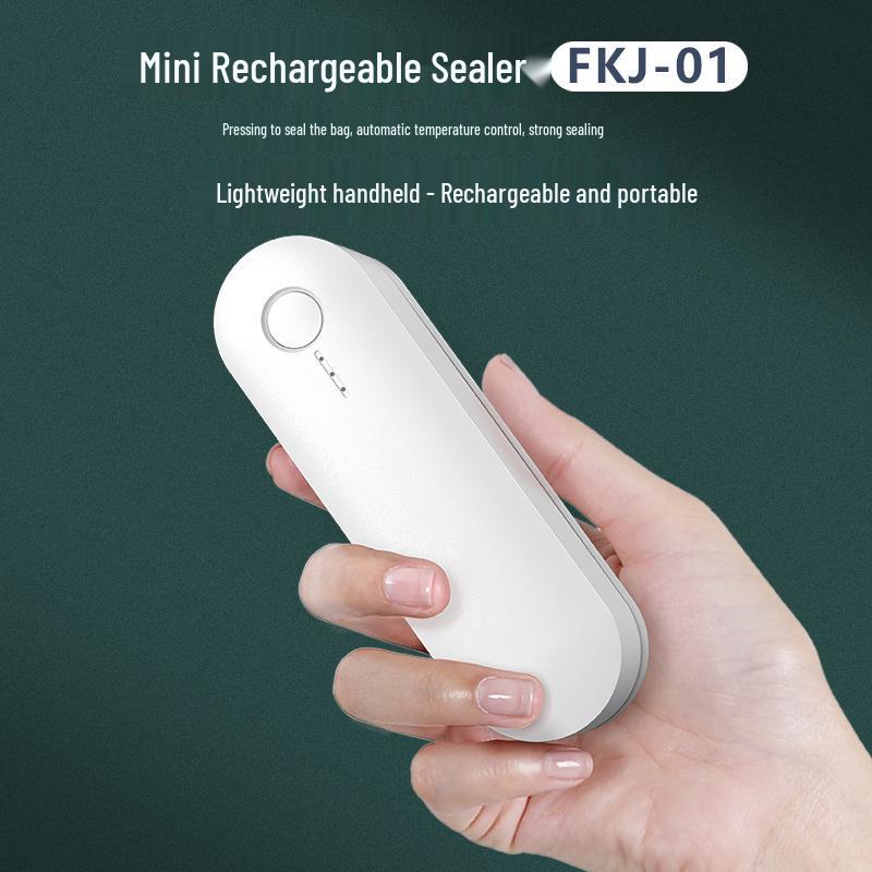 Перезаряжаемый Портативный Мини Запайщик для Упаковки Снеков