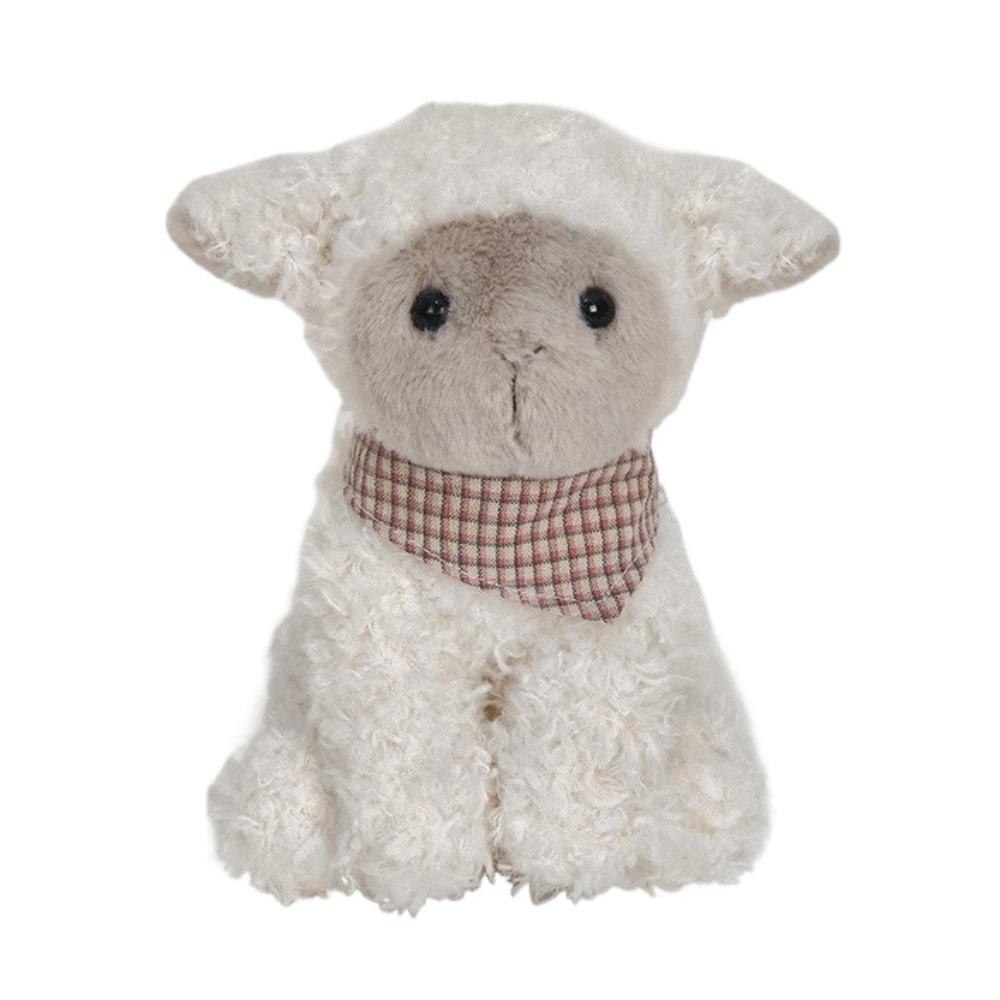 Fluffy Farm Animals Plush Toy Cat Lamb Curly Haired Dog Doll Stuffed Dog Cat Lamb Doll  Kids Gifts