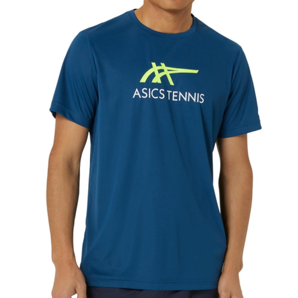 Asics CoaT Graphic Tee M 2041a304420 ShorT Sleeve T shirT