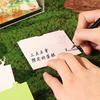 3D Time Piece Calendar Carved Tree Memo Pad 2026 Desk Calendar with LED Light Tear-off Decorative Panda Calendar Christmas Gift for Colleague Friend