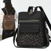 Leopard Print Oxford Backpack for Women - Large Capacity Zipper Schoolbag (Versatile & Classic Style On Sale)