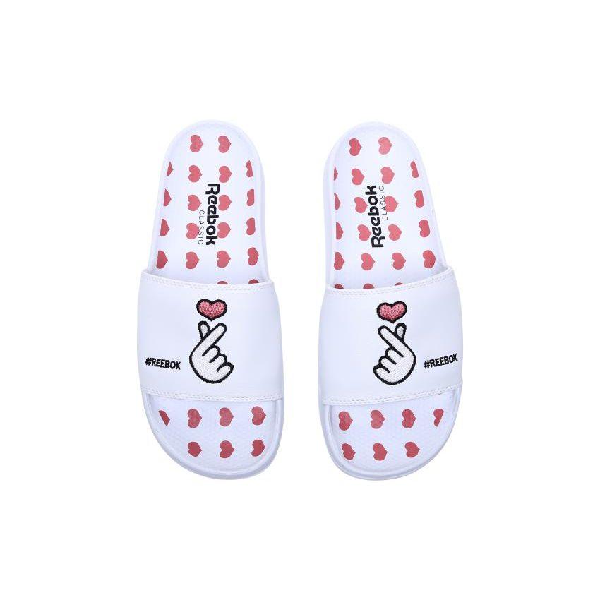 Reebok Классические Белые Тапочки Love EF8147