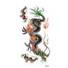 Customize Wolf Dragon Spider Scorpion Animal Temporary Tattoo Designs for Man