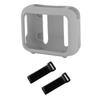 Silicone Case Portable Speaker Case with Speaker Mount Strap Shockproof Speaker Cover Protective Sleeve for JBL Go 4 BT Speaker