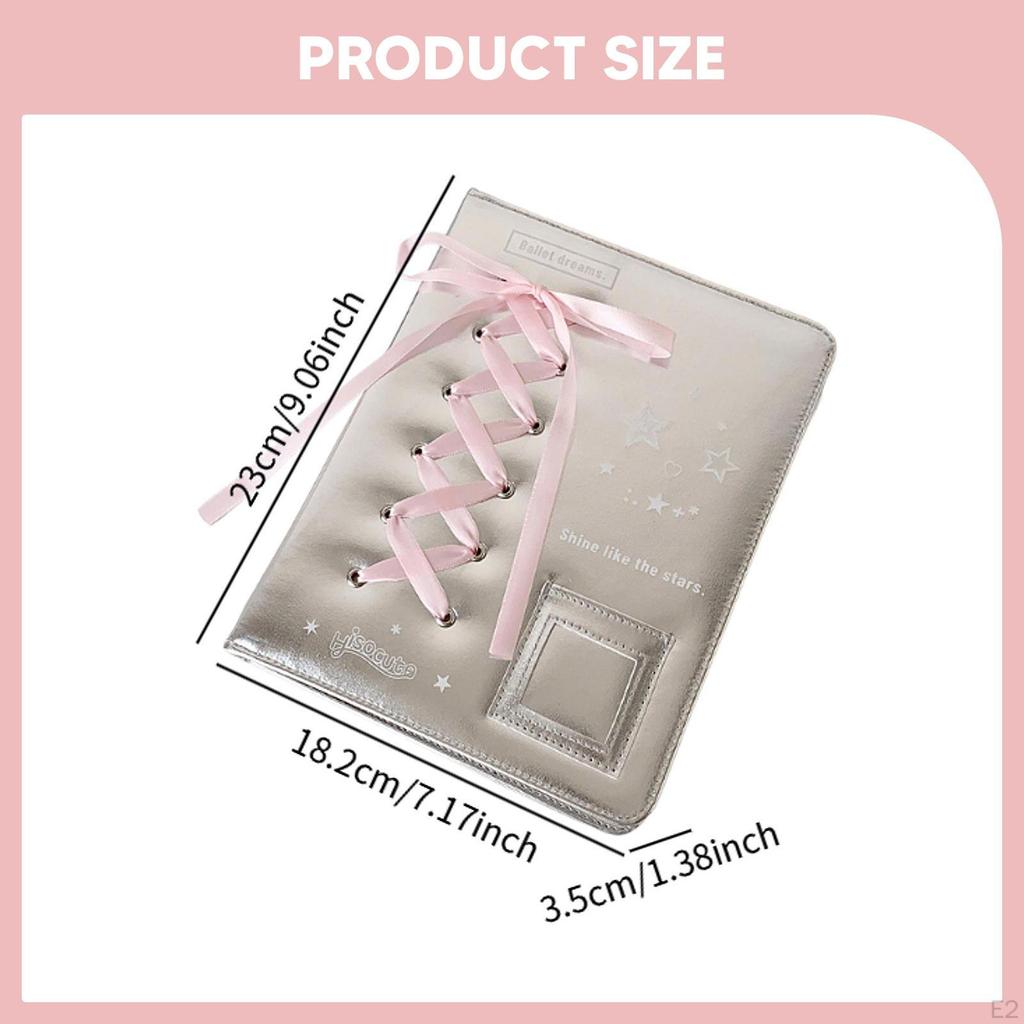 Photo Album Picture Albums Collection PU Leather Decorative DIY Card Binder for Travel