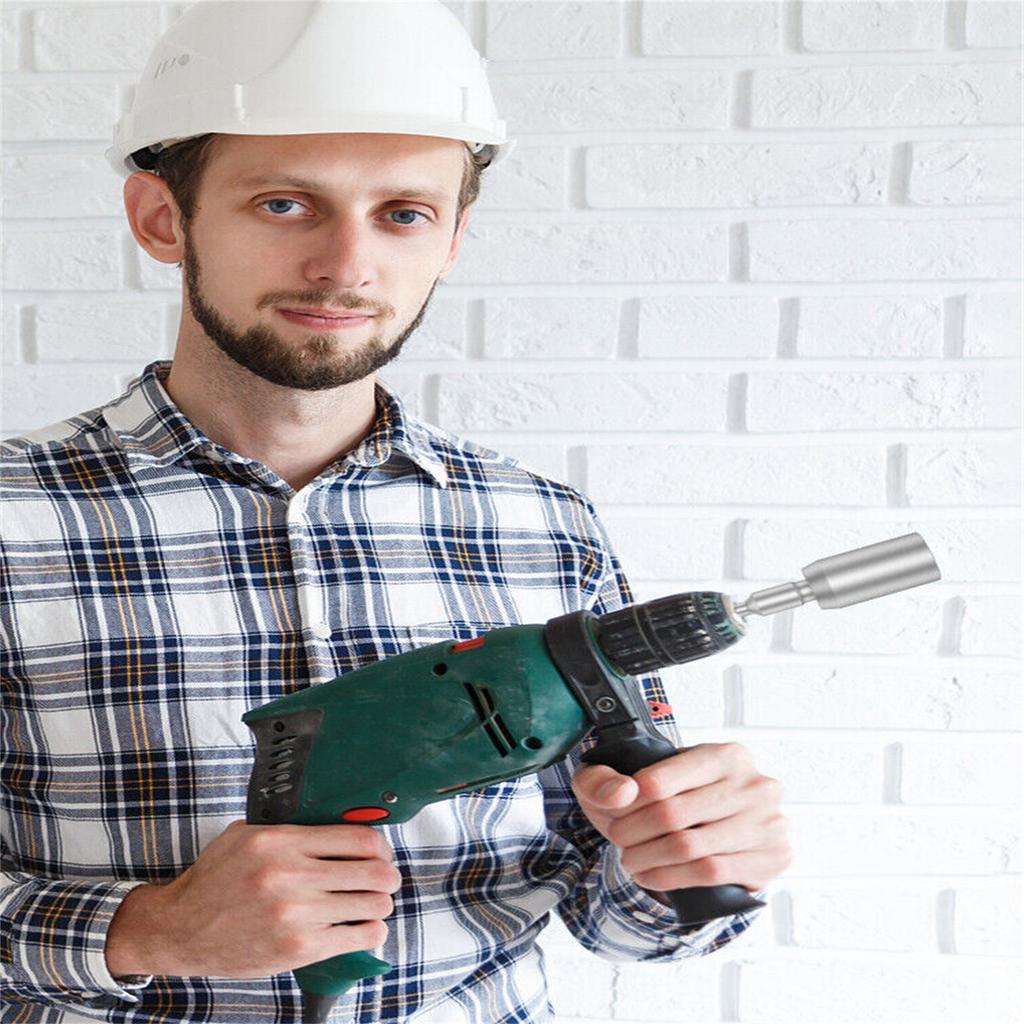 SDS-Plus Ground Rod Driver 30/45/65 мм Heavy Duty T Post Ground Rod Driver Tool Кованая стальная дрель-шуруповерт