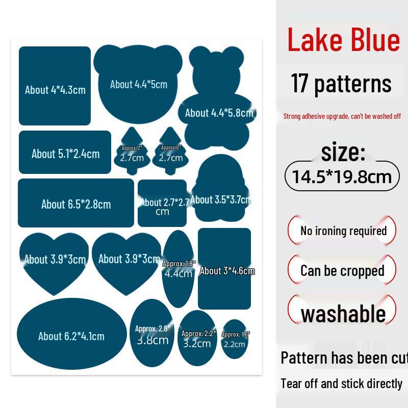 Waterproof Self-Adhesive Down Jacket Repair Patch - Traceless Fabric Hole Applique Sticker