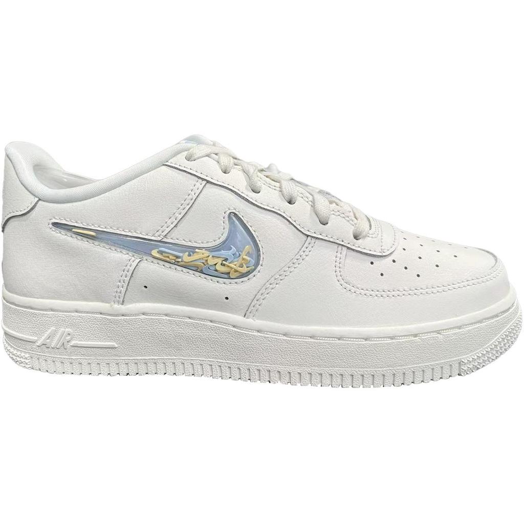 Nike Air Force 1 Lv8 Модные универсальные детские кроссовки с низким верхом Кроссовки для детей Белый IM6697141