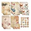 Writing Paper for Gift Giving Watercolor Letterhead Set, Envelopes Letter And Stickers Kit, Handwritten Correspondence Birthday Messages Stationery