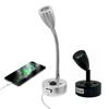 Светодиодная лампа для чтения 12-24 В с зарядкой USB/Type-C для автодомов и яхт