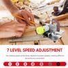 7-скоростная точилка для режущих кромок, многофункциональная шлифовальная машина, мини-электрический ленточный шлифовальный станок, регулируемый полировальный шлифовальный станок