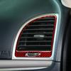 Для 2011-2022 Chrysler 300 автомобильные аксессуары крышка вентиляционного отверстия накладка на розетку переменного тока наклейки из углеродного волокна интерьер