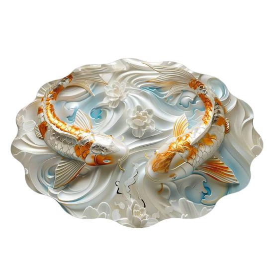 3D Цветочный Ковер Рыбки Галька Ковер для Гостиной Декоративный Цветочный Напольный Коврик с Нескользящей Подкладкой для Спальни Прихожей Кухни Ванной