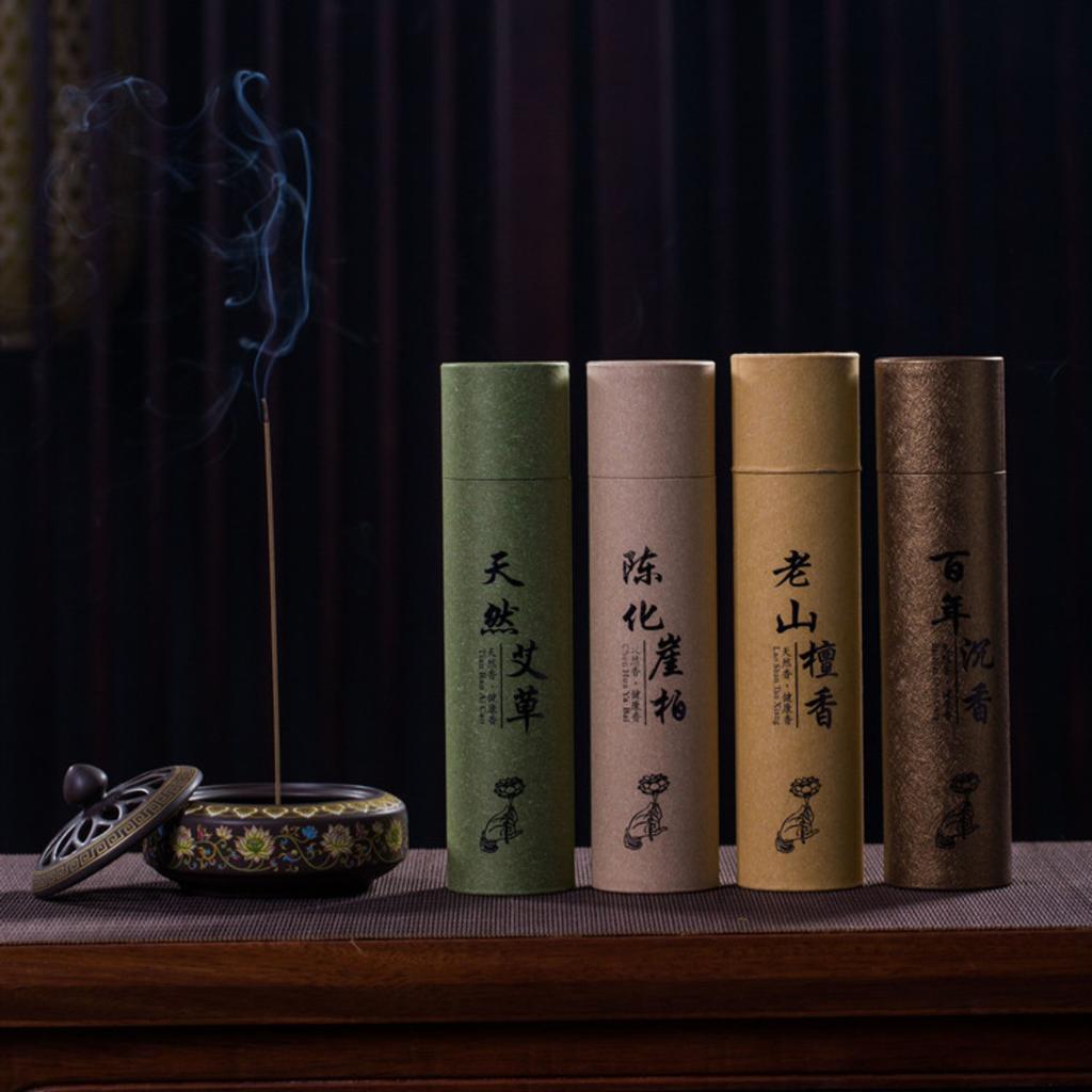 Спиральные благовония, Натуральный сандал, Агарвуд, Долгоиграющий комнатный османтус, Китайские - Ароматерапия