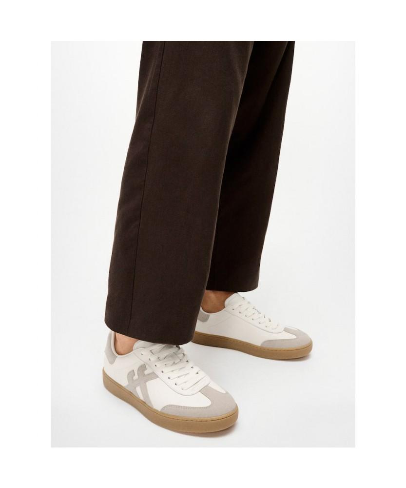 Мужские кроссовки Fitflop Dash из кожи/замши - Urban White Mix (Ft61K1N031)