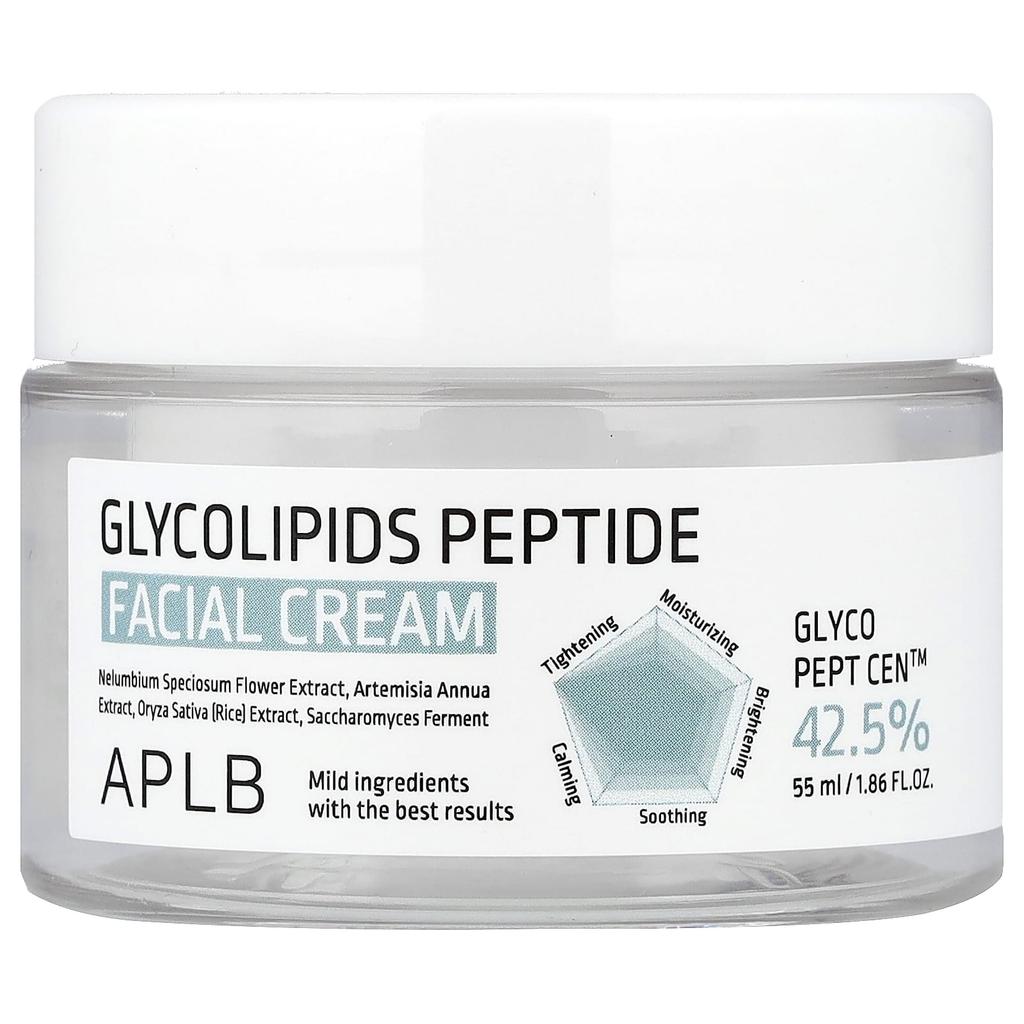 APLB Glycolipid Peptide Facial Cream, 55ml (1.86 Fl Oz)