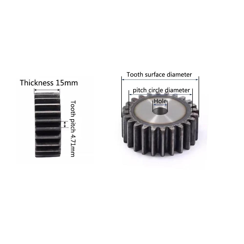 Complete List Of Mechanical Transmission Components For 1.5 Mode Spur Gears/Gear Plates Lifting Gears Flat Small Gears 14-30T