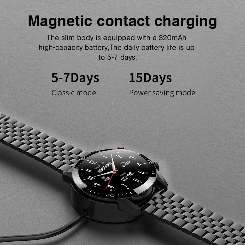Smart Watch For Men Bluetooth Call IP68 Waterproof Blood Pressure Heart Rate Monitor New SmartWatch Sports Fitness Tracker