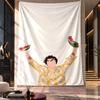 Wall Hanging Tapestry,Harry Styles Printed Fabric Backdrop For Dorm Room Party Decoration