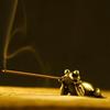 Retro Solid Brass Small Frog Figurine, Creative Car Accessories Ornament, Office Desk Decor, (Meditation Frog Can Be Used As Tea Pet, Incense Burner