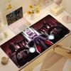 Anime Arlecchino Mouse Pad Large NonSlip Gaming Desk Mat Laptop Keyboard Tray Office Pc Rubber Genshin Impact Soft Black