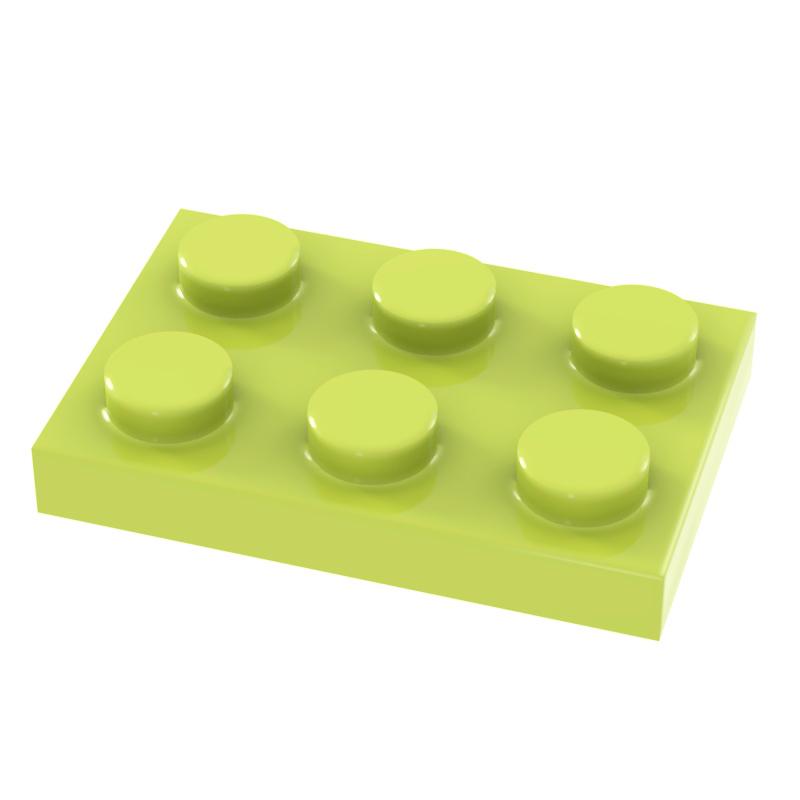 [Funbrick] 50 шт. Пластина 2x3 3021 Совместимо с featuring Знаменитый Строительный Кирпичик Классический Строительный Блок Игрушки MOC DIY