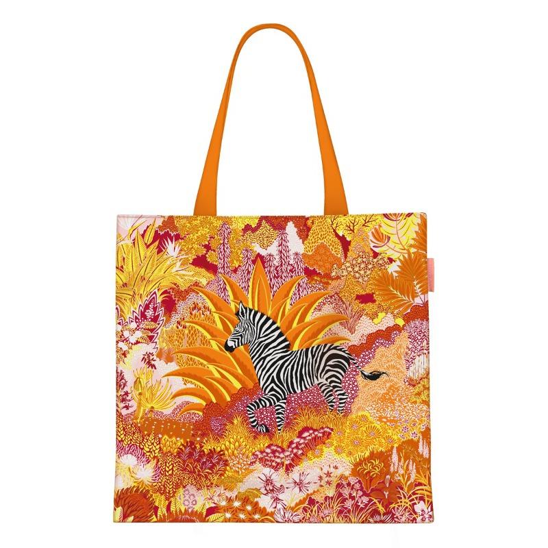 Spring new printed handbag women's oil painting series handbag shoulder bag tote bag fashion canvas bag