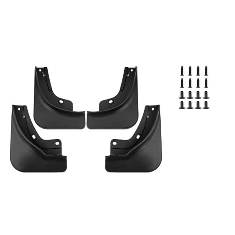 SXR-Car Mud Flaps Splash Guard Mudguard Mudflaps Fender External Cover For Tesla Model Y -2024 Small Version