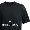 Under Armour Футболка с коротким рукавом и круглым вырезом с надписью Badge Of Honor Letter Print, мужские топы, черная 1386892-001