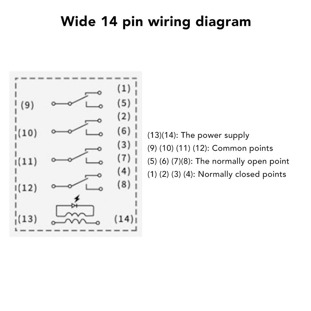 Миниатюрное промежуточное реле, 10 шт., 8 контактов, 2 открытия, 2 закрытия, силовое реле катушки для связи 110 В