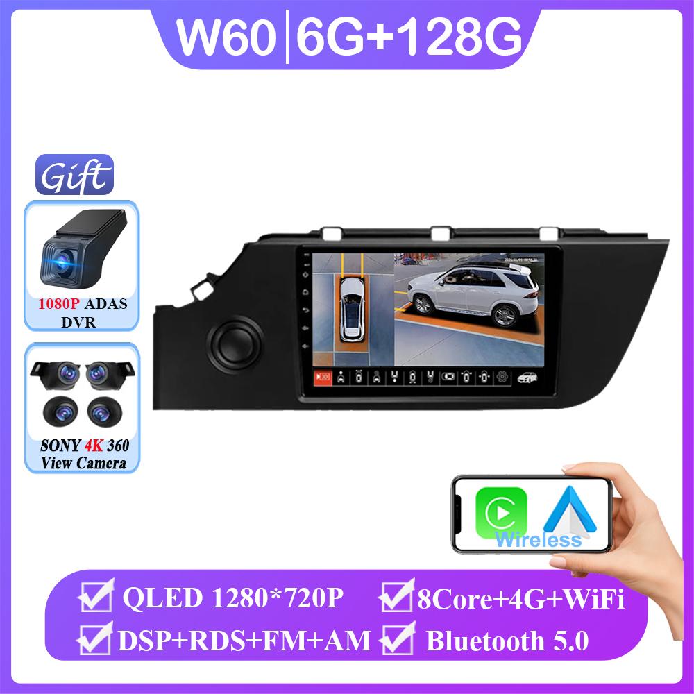 Android 14 Для Kia Rio 4 IV FB 2016 2017 - 2021 Стерео 4G GPS Навигация Мультимедийный Экран Автомагнитола Головное Устройство Carplay 2 Din DVD