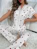 Sexy nightgown sexy women pajamas loungewear two-piece set butterfly suspender skirt nightgown